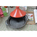 Wholesale Cast Iron Cookware Meat Moroccan Tagines with Ceramic Lid